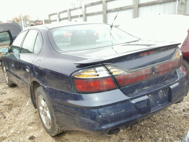 1G2HY54K64U161900 - 2004 PONTIAC BONNEVILLE BLUE photo 3