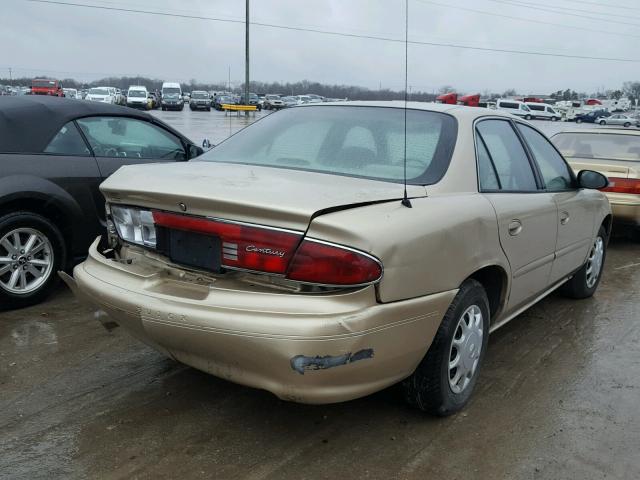 2G4WS52J141179565 - 2004 BUICK CENTURY CU TAN photo 4