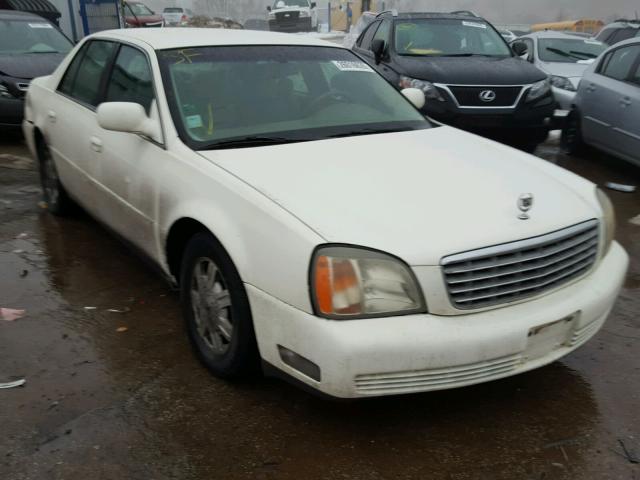 1G6KD54Y22U204632 - 2002 CADILLAC DEVILLE CREAM photo 1