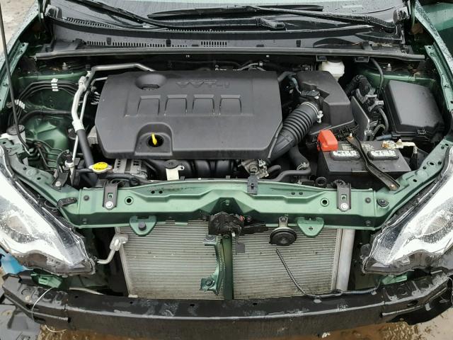 2T1BURHE2GC559843 - 2016 TOYOTA COROLLA L GREEN photo 7