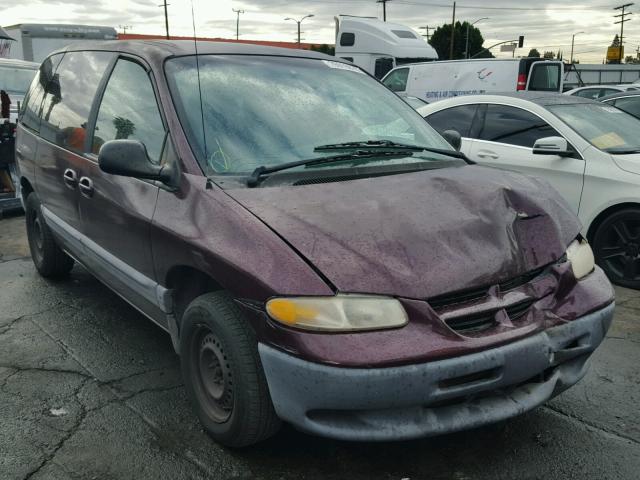 2B4GP45R4XR376514 - 1999 DODGE CARAVAN SE PURPLE photo 1