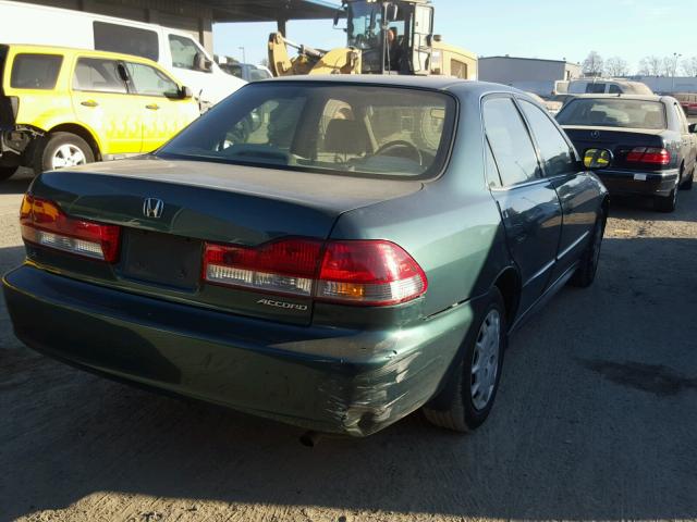 JHMCG665X2C001400 - 2002 HONDA ACCORD LX GREEN photo 4