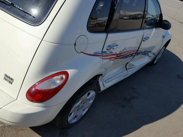 3A4FY58B07T550277 - 2007 CHRYSLER PT CRUISER WHITE photo 9