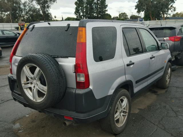 JHLRD78853C031362 - 2003 HONDA CR-V EX SILVER photo 4