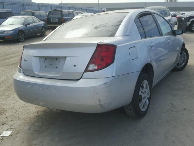 1G8AJ54F25Z110557 - 2005 SATURN ION LEVEL SILVER photo 4