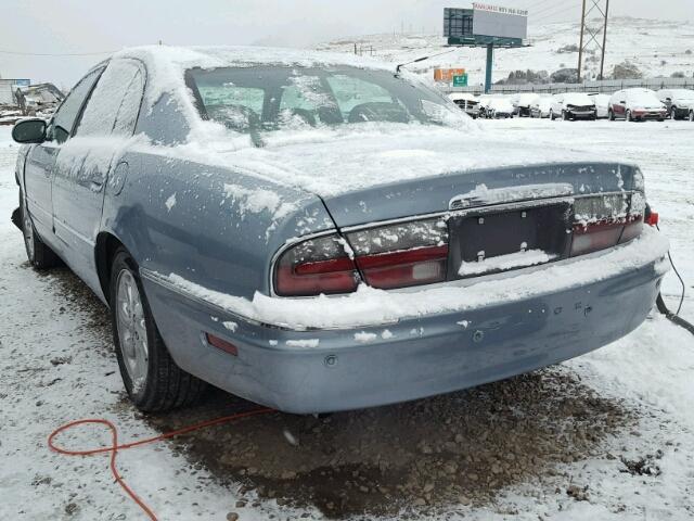 1G4CU541954102376 - 2005 BUICK PARK AVENU TURQUOISE photo 3