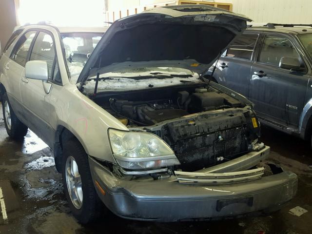 JTJHF10U730312795 - 2003 LEXUS RX 300 SILVER photo 1