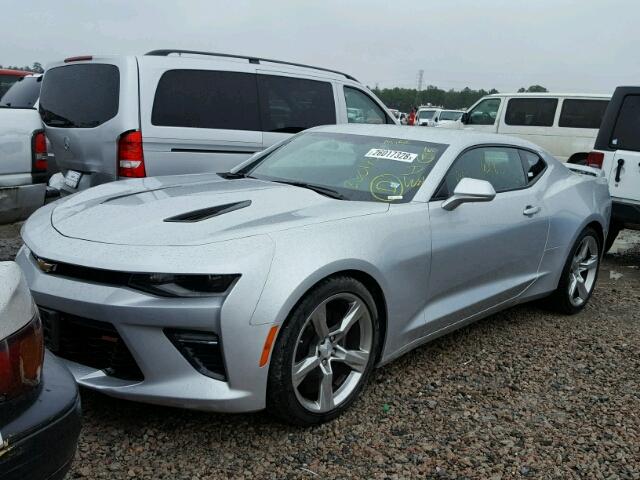 1G1FF1R72H0173537 - 2017 CHEVROLET CAMARO SS SILVER photo 2