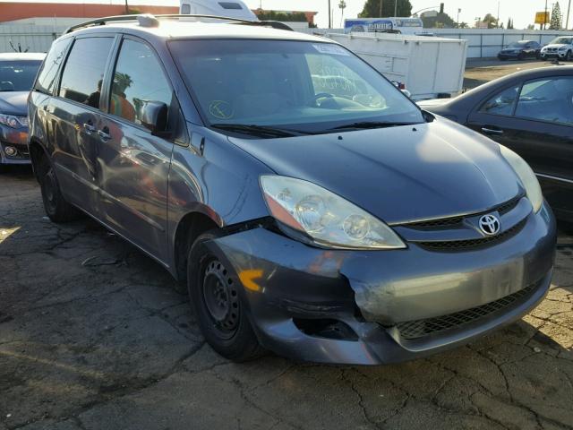 5TDZA23C36S555763 - 2006 TOYOTA SIENNA CE GRAY photo 1