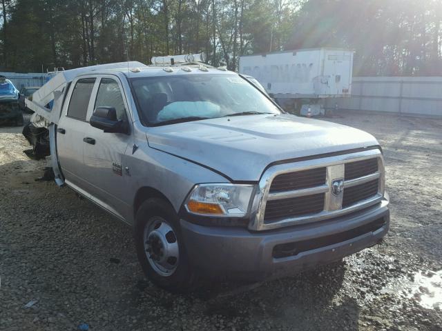 3D73M4CL9AG136600 - 2010 DODGE RAM 3500 SILVER photo 1