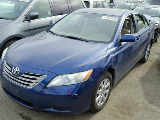 JTNBB46K573041103 - 2007 TOYOTA CAMRY NEW BLUE photo 2