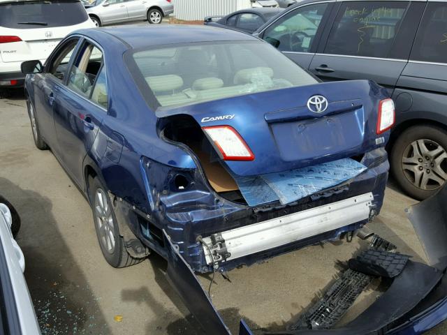 JTNBB46K573041103 - 2007 TOYOTA CAMRY NEW BLUE photo 3