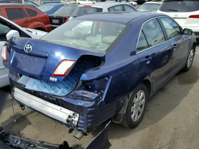 JTNBB46K573041103 - 2007 TOYOTA CAMRY NEW BLUE photo 4