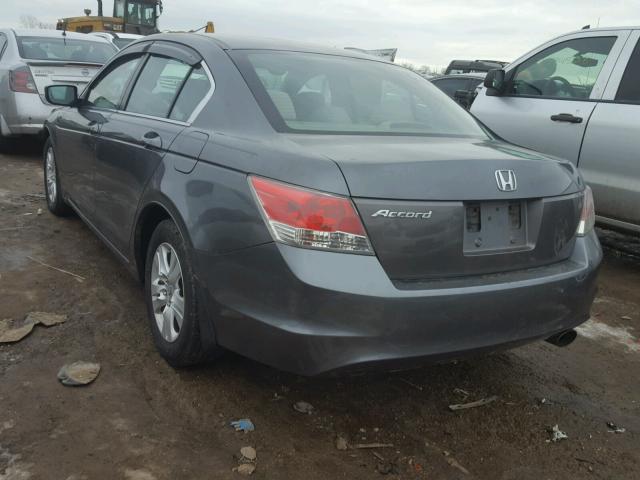 1HGCP26448A016787 - 2008 HONDA ACCORD LXP GRAY photo 3