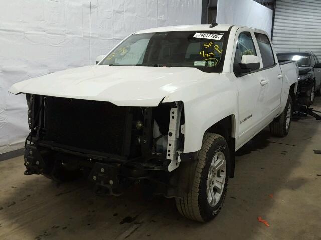 3GCUKREC7GG143987 - 2016 CHEVROLET SILVERADO WHITE photo 2