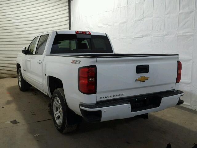 3GCUKREC7GG143987 - 2016 CHEVROLET SILVERADO WHITE photo 3