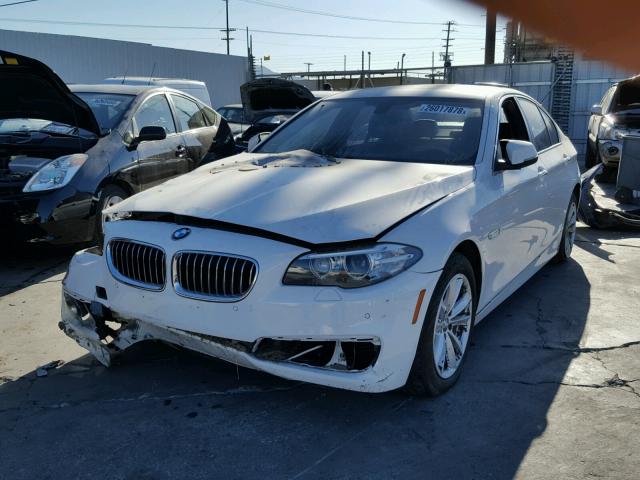 WBA5A5C55FD518465 - 2015 BMW 528 I WHITE photo 2