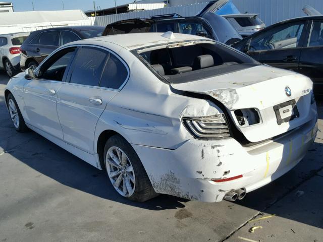 WBA5A5C55FD518465 - 2015 BMW 528 I WHITE photo 3