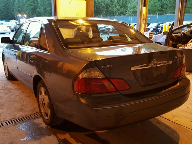 4T1BF28B83U272958 - 2003 TOYOTA AVALON XL GREEN photo 3