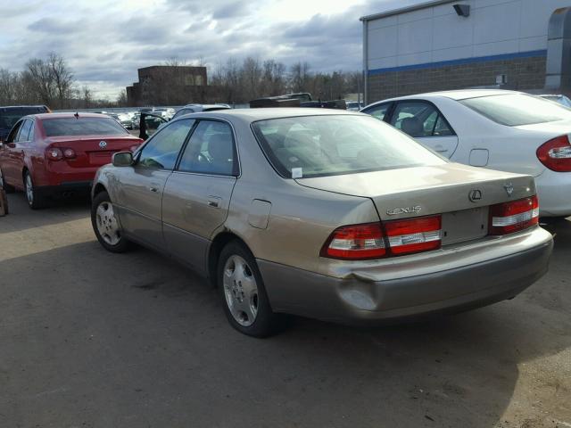 JT8BF28G2Y5090897 - 2000 LEXUS ES 300 TAN photo 3