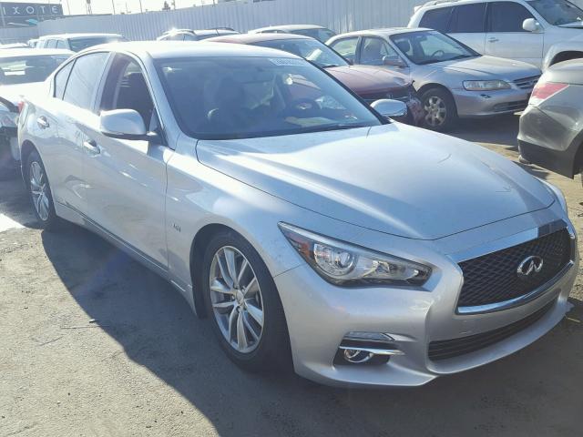 JN1EV7AP8HM743007 - 2017 INFINITI Q50 PREMIU SILVER photo 1