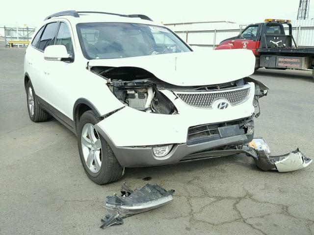 KM8NU13C38U035525 - 2008 HYUNDAI VERACRUZ G WHITE photo 1