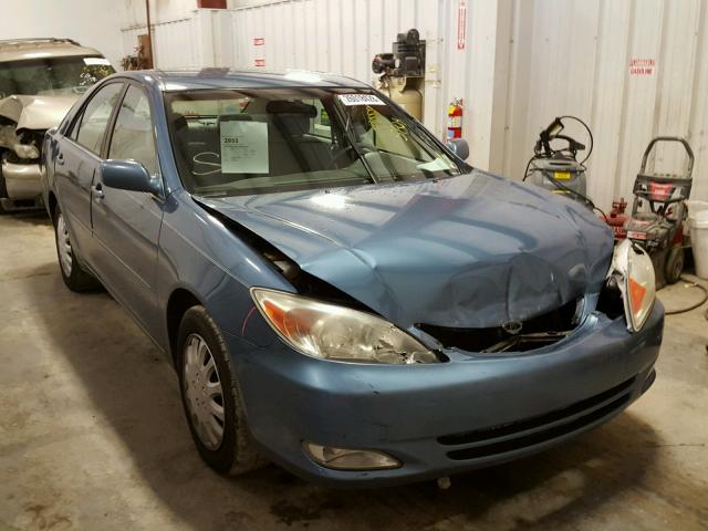 4T1BE32K73U773115 - 2003 TOYOTA CAMRY LE BLUE photo 1