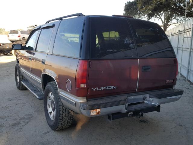 1GKEK13R8XJ756569 - 1999 GMC DENALI BROWN photo 3