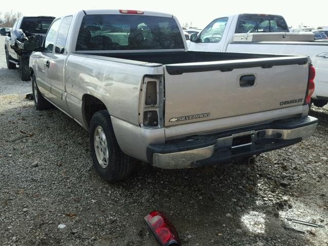 2GCEC19V641130571 - 2004 CHEVROLET SILVERADO SILVER photo 3