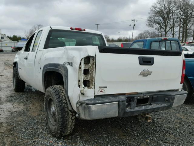 2GCEK190981280672 - 2008 CHEVROLET SILVERADO WHITE photo 3