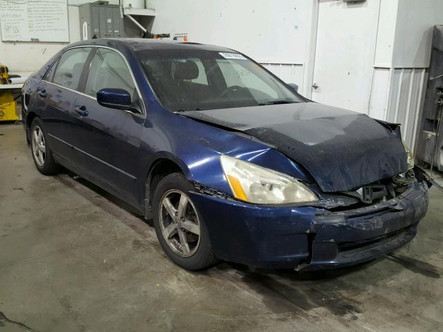 1HGCM56623A107271 - 2003 HONDA ACCORD EX BLUE photo 1