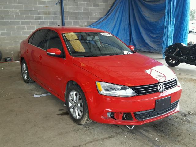 3VWDP7AJ5DM354593 - 2013 VOLKSWAGEN JETTA SE RED photo 1