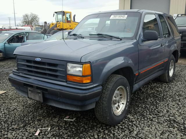 1FMCU24X5PUC78184 - 1993 FORD EXPLORER GRAY photo 2