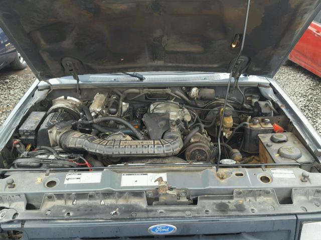 1FMCU24X5PUC78184 - 1993 FORD EXPLORER GRAY photo 7