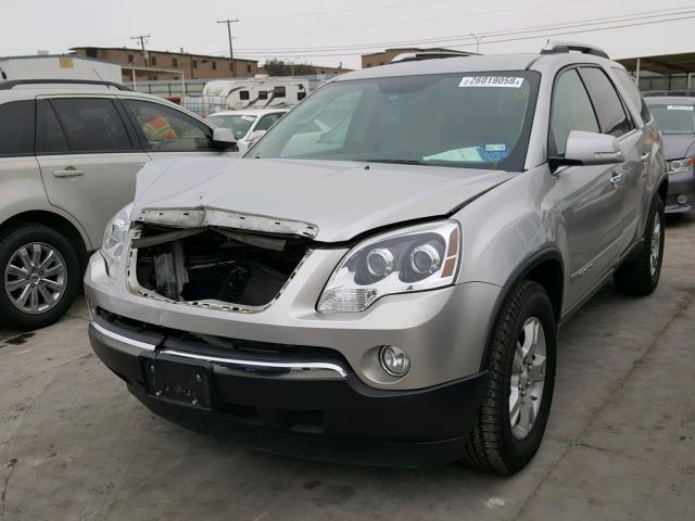 1GKER23718J228714 - 2008 GMC ACADIA SLT ვერცხლისფერი ფოტო 2