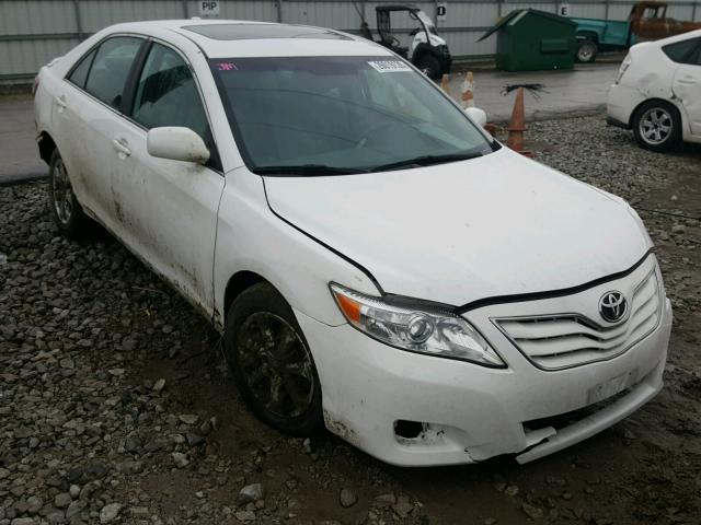 4T4BF3EK8BR119379 - 2011 TOYOTA CAMRY BASE WHITE photo 1