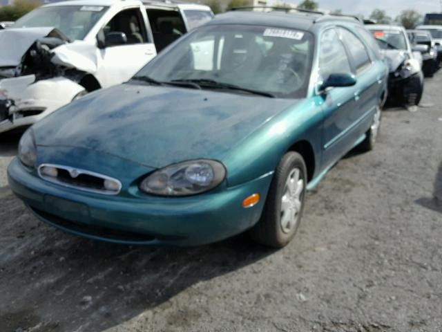 1MELM55U2VG634112 - 1997 MERCURY SABLE GS GREEN photo 2