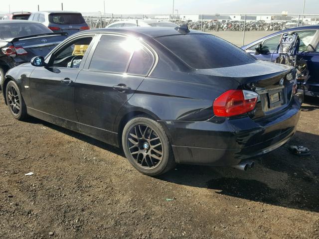 WBAVA37587NL13037 - 2007 BMW 328 I BLACK photo 3