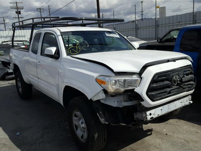 5TFRX5GN0HX078945 - 2017 TOYOTA TACOMA ACC WHITE photo 1