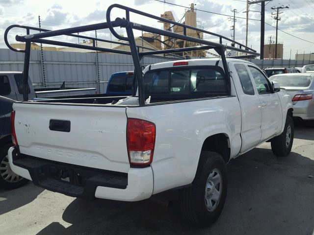 5TFRX5GN0HX078945 - 2017 TOYOTA TACOMA ACC WHITE photo 4