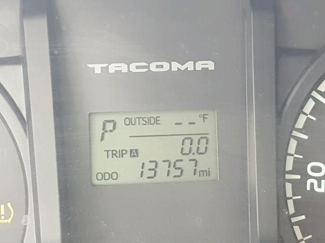 5TFRX5GN0HX078945 - 2017 TOYOTA TACOMA ACC WHITE photo 8