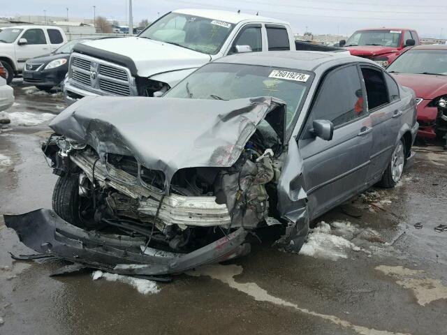 WBAEU33443PM57591 - 2003 BMW 325 XI SILVER photo 2