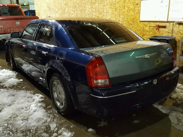 2C3JA53G05H132030 - 2005 CHRYSLER 300 TOURIN BLUE photo 3