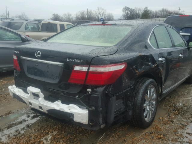 JTHBL46F475035655 - 2007 LEXUS LS 460 BLACK photo 9