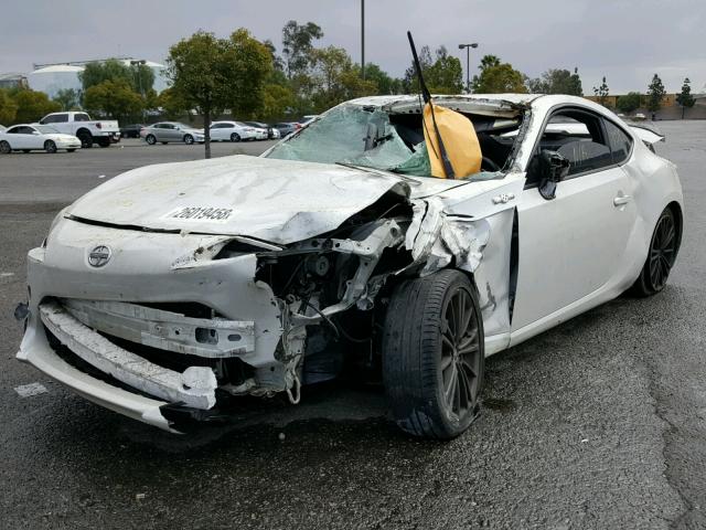 JF1ZNAA1XD2725904 - 2013 TOYOTA SCION FR-S თეთრი ფოტო 2