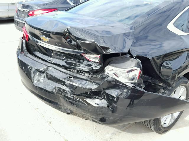 2G1115SL5F9143622 - 2015 CHEVROLET IMPALA LT BLACK photo 9