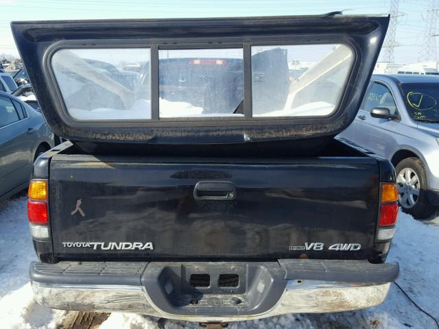 5TBKT44194S452874 - 2004 TOYOTA TUNDRA SR5 BLACK photo 6