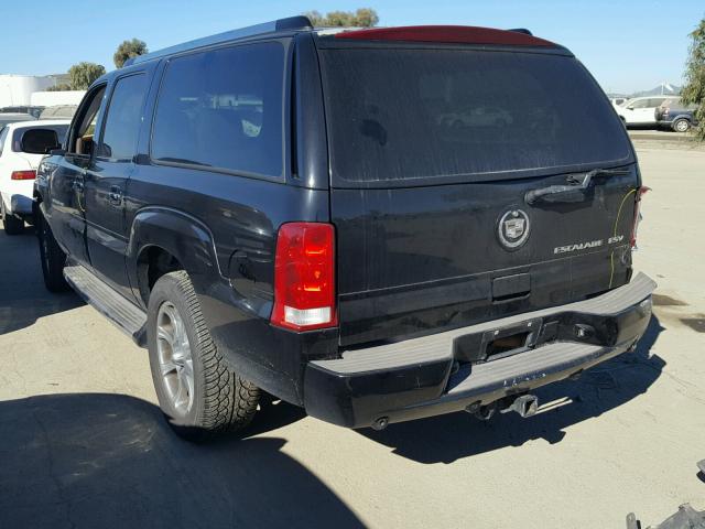3GYFK66N74G164464 - 2004 CADILLAC ESCALADE E BLACK photo 3