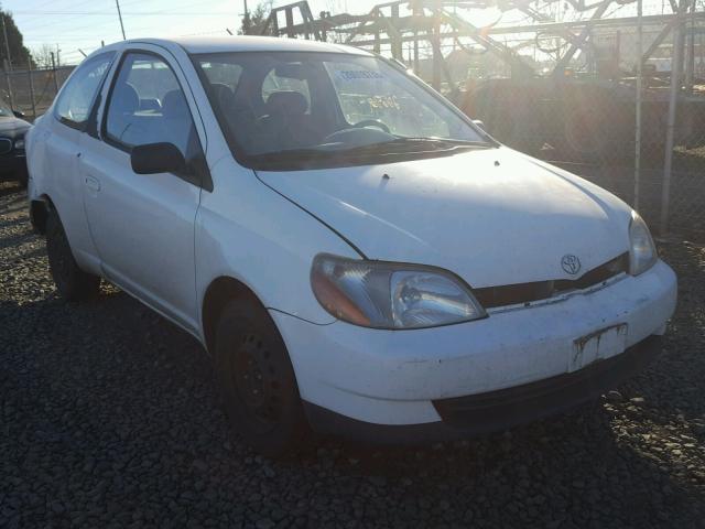 JTDAT123XY0059724 - 2000 TOYOTA ECHO WHITE photo 1