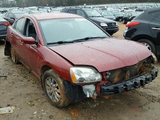 4A3AB36F78E022696 - 2008 MITSUBISHI GALANT ES MAROON photo 1